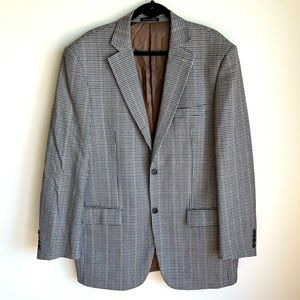 Pendleton 100% Lambs Wool Men’s Houndstooth Sport Jacket, 44L